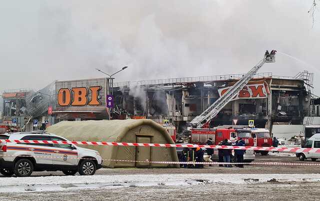 Власти Подмосковья прокомментировали пожар в ТЦ «Мега Химки» с одним погибшим