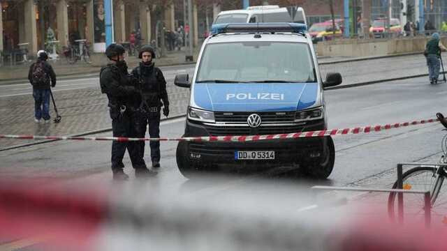 В центре Дрездена преступник попытался захватить радиостанцию Radio Dresden
