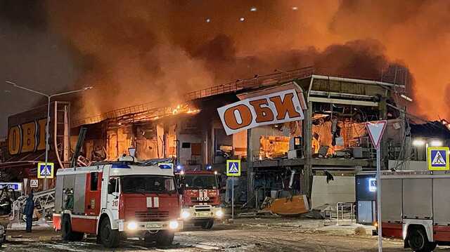Допрос задержанных по делу о пожаре в ТЦ «Мега Химки» попал на видео