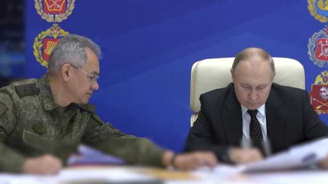Путин заслушал доклад о ходе спецоперации