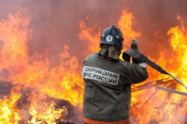 В российском ТЦ произошел пожар
