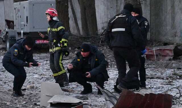 Ночью Киев был атакован с помощью дронов