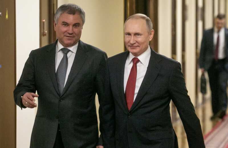 В Кремле сообщили о встрече Путина с Володиным