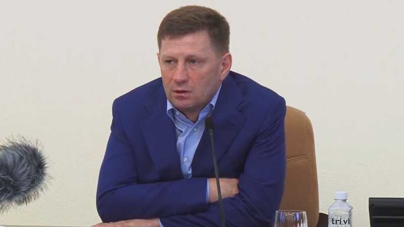 Фургал в зале суда эмоционально отреагировал на вердикт присяжных