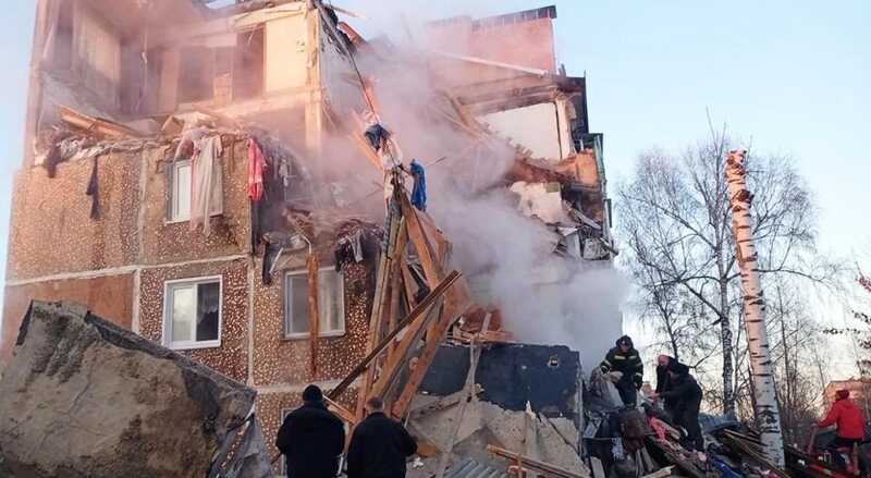Увеличилось число погибших при взрыве газа в пятиэтажке под Тулой
