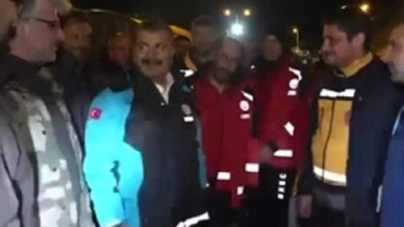 Во время интервью главы Минздрава Турции произошел взрыв