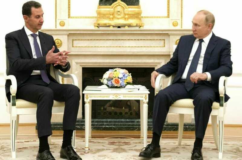 В Кремле завершились переговоры Путина и Асада