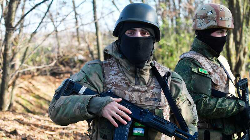 Опубликованы кадры из взятого под контроль бойцами ЧВК «Вагнер» Зализнянского