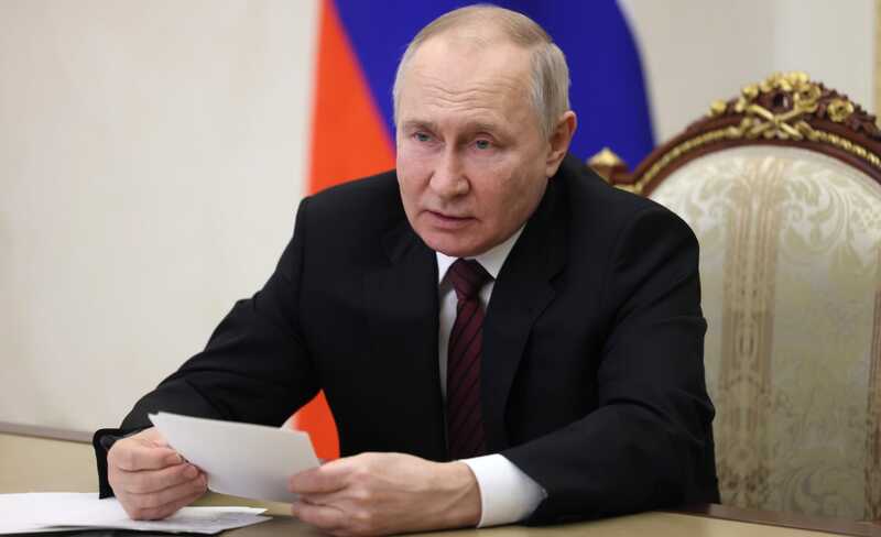 Путин посетил штаб группировки войск "Днепр" на Херсонском направлении