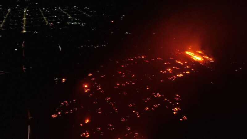 В Свердловской области почти полностью сгорел поселок Сосьва