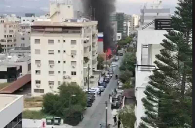 На Кипре неизвестный поджег здание Российского центра науки и культуры