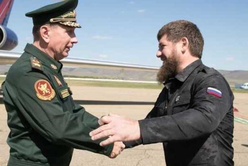 Кадыров встретился с главой Росгвардии