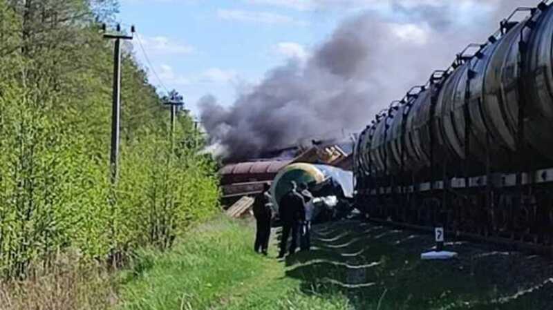 В Брянской области неизвестные взорвали пути