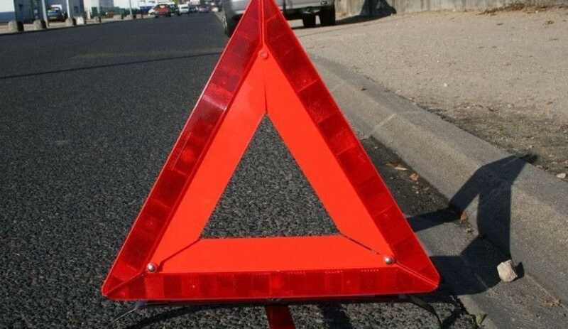 ДТП с перевернувшейся полицейской машиной в Москве попало на видео