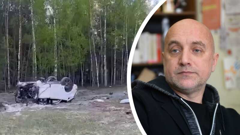 Появились кадры с Захаром Прилепиным после взрыва