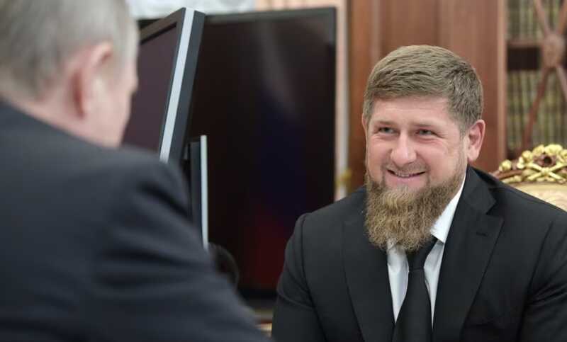 Путин встретился с Кадыровым