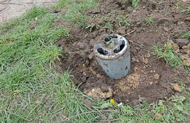 В приграничном российском районе найден второй снаряд от ракеты «Ураган»