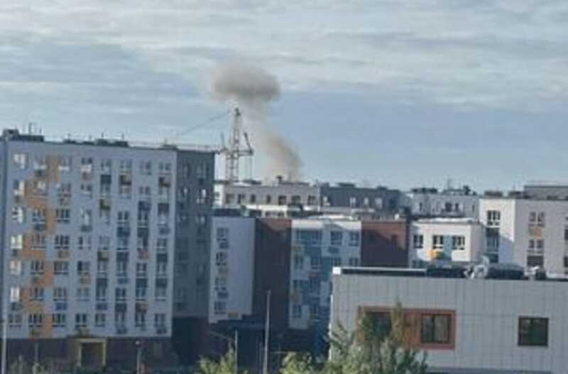 На Рублево-Успенском шоссе жители заметили летящие беспилотники