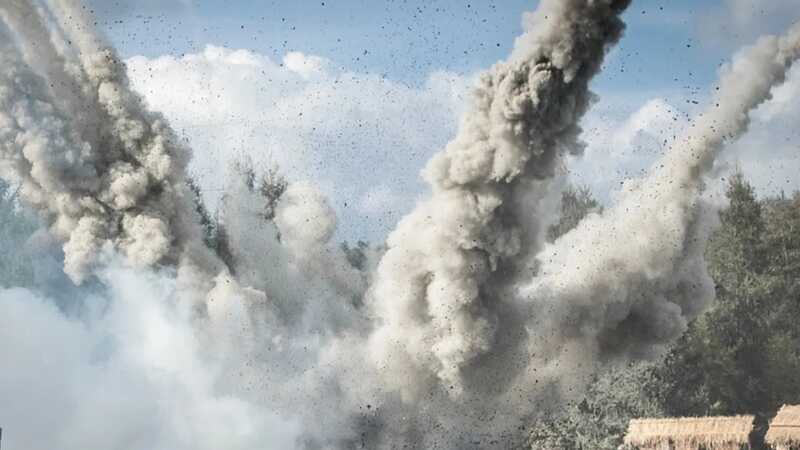 Неопознанный объект упал и взорвался в лесу в Кировском районе Калужской области