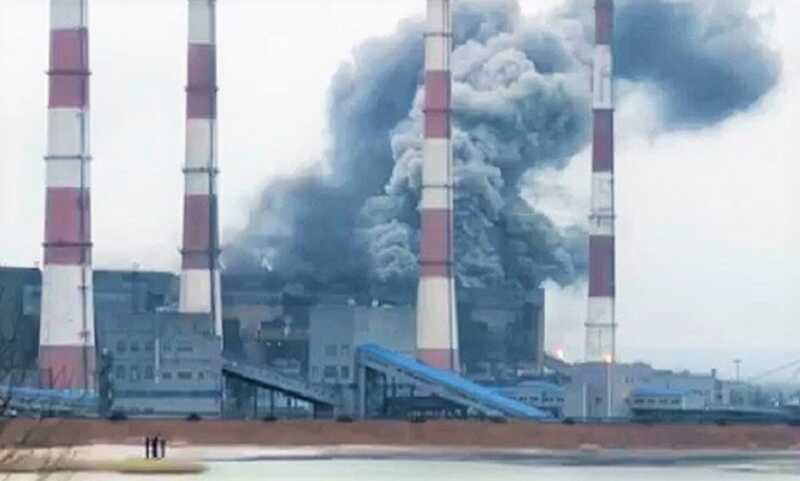 Трое рабочих пострадали при пожаре на Новочеркасской ГРЭС