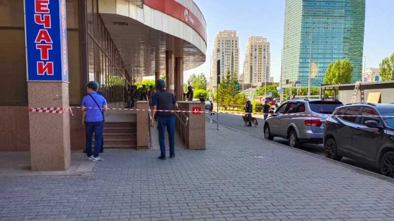 Захватчик заложников в Астане задержан