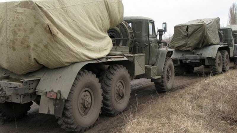 В Подмосковье замечена военная техника