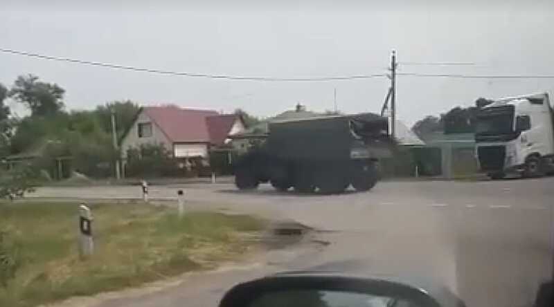 Силы ЧВК Вагнер идут через Бутурлиновку
