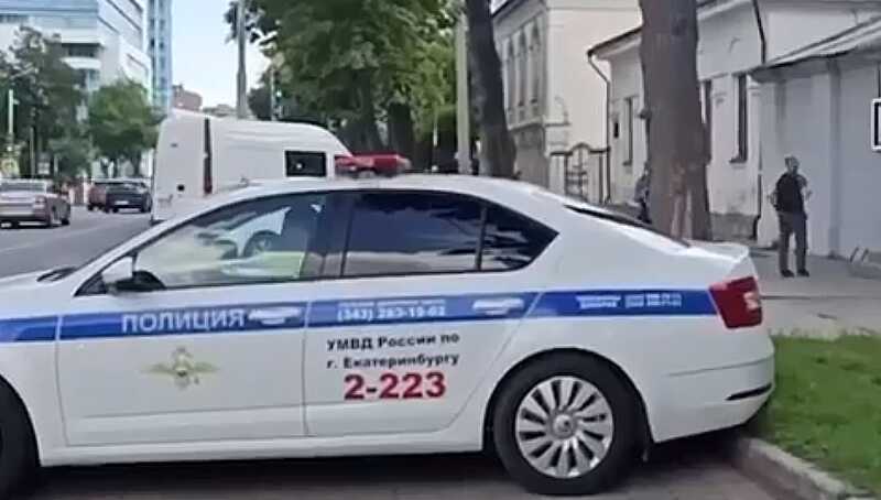Обстановка у центра набора бойцов ЧВК "Вагнер" в Екатеринбурге