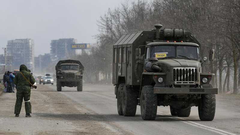 В центре Москвы заметили военную технику