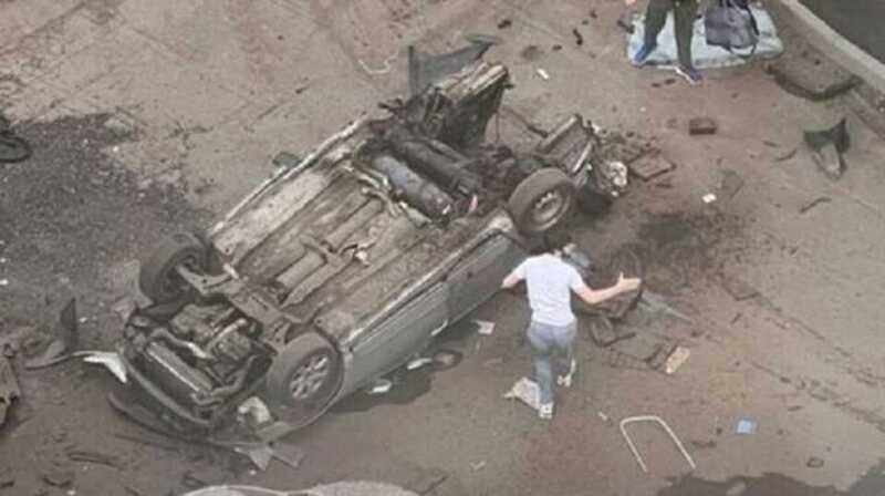Машина на фестивальной взорвалась из-за газового баллона
