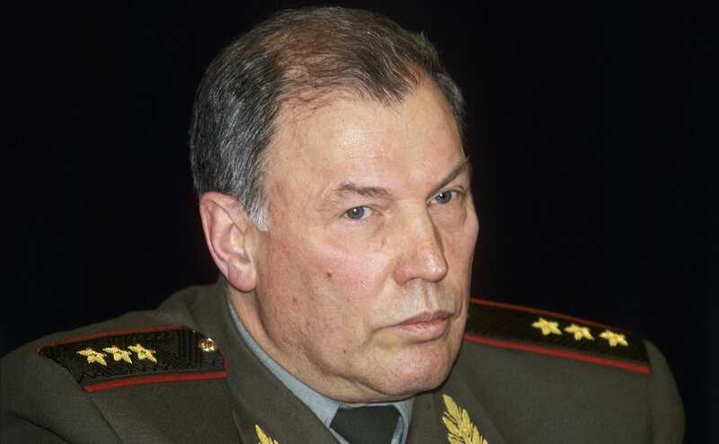 Умер российский генерал-полковник Валерий Манилов