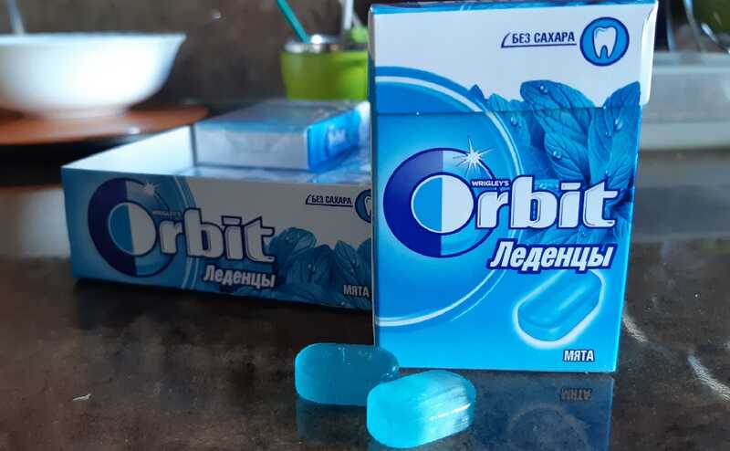 Леденцы Orbit вслед за подушечками Juicy Fruit покидают прилавки российских магазинов