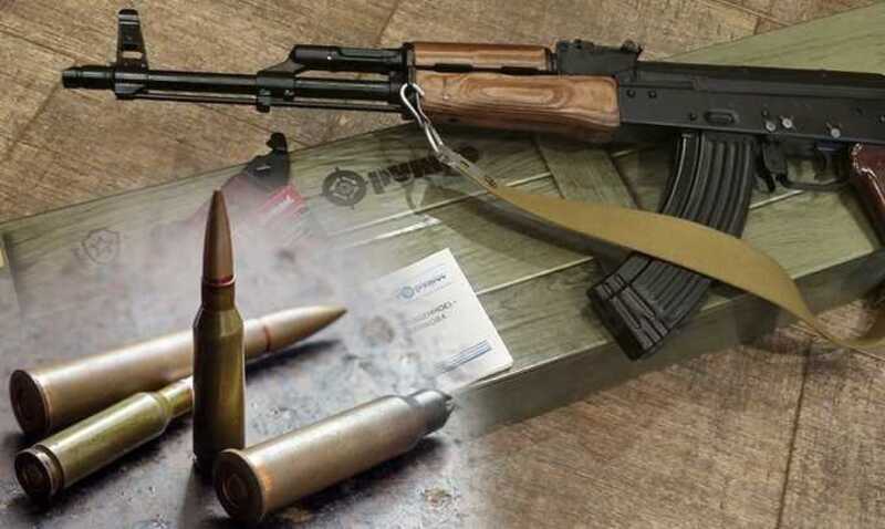 Российский боец привез автомат Калашникова и 14 гранат из зоны спецоперации