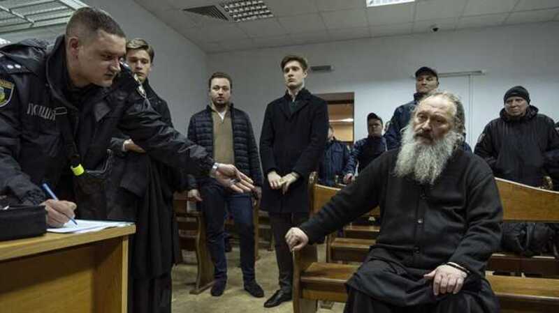 Суд арестовал наместника Киево-Печëрской лавры митрополита Павла на два месяца