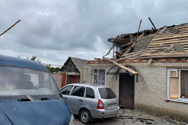 Опубликованы кадры последствий обстрела Белгородской области