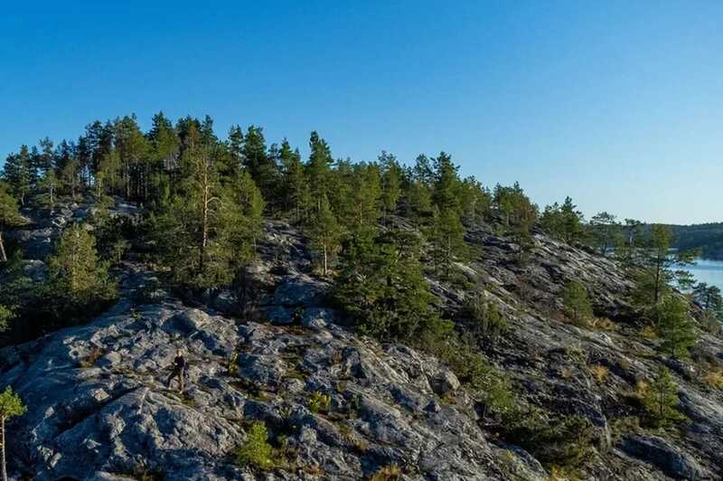 В Ленинградской области четырехлетняя девочка упала со скалы и утонула