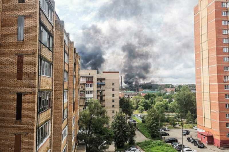 После взрыва на заводе в Сергиевом Посаде оказался поврежден спорткомплекс