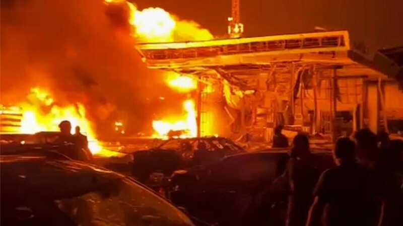 Появилась информация о повторных взрывах на автозаправке в Махачкале