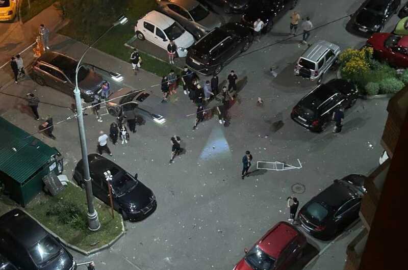 Момент взрыва беспилотника в подмосковном Красногорске с разных углов попал на видео