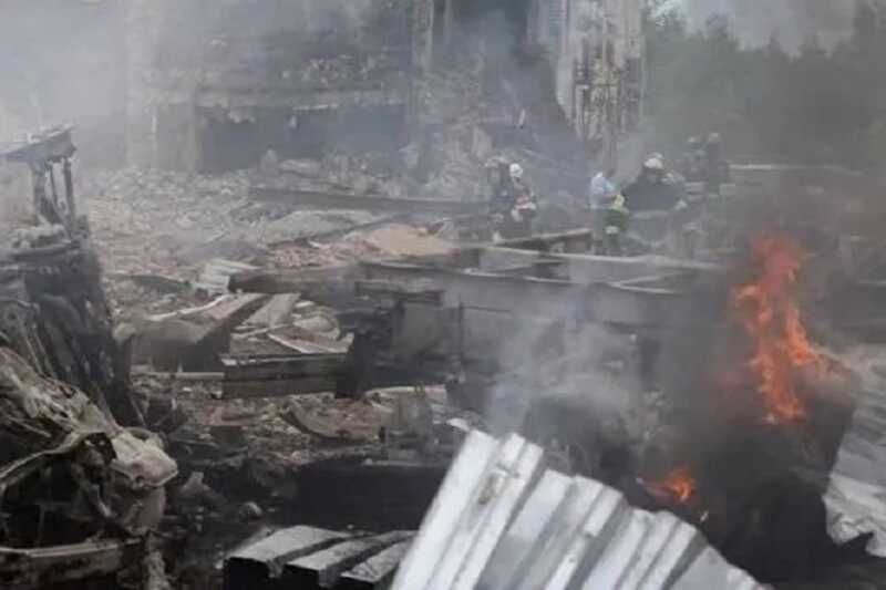 На месте взрыва Загорского оптико-механического завода продолжают находить человеческие останки