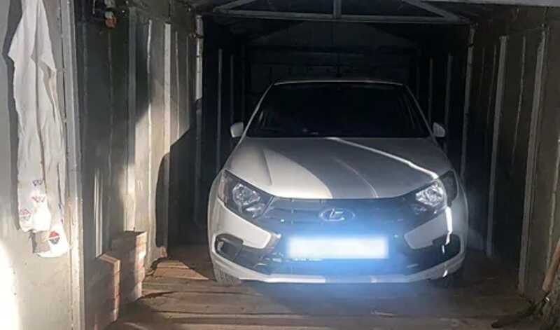 В Башкортостане полицейские задержали автовора и нашли похищенную им отечественную легковушку