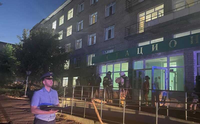 В городской больнице Самары произошел пожар