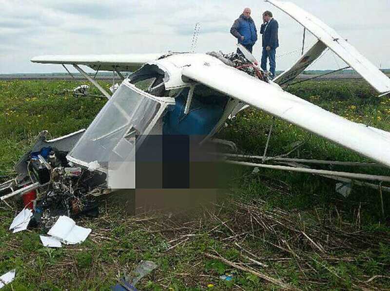 СК возбудил уголовное дело после падения самолета в российском регионе