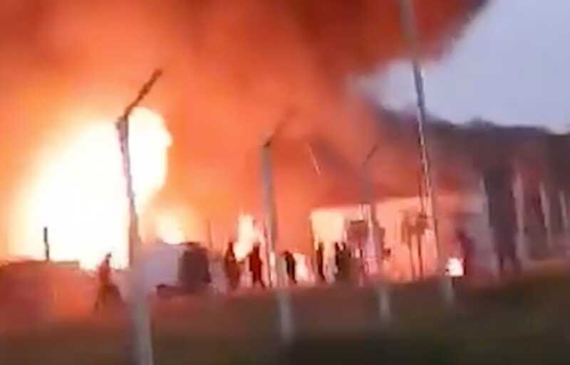 В Степанакерте взорвалась на заправке цистерна с бензином