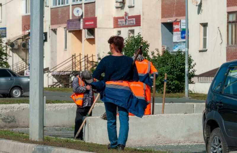 Нижегородские дворники устроили разборки в местном кремле