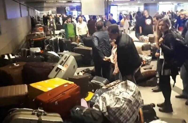 В аэропорту Внуково произошел коллапс