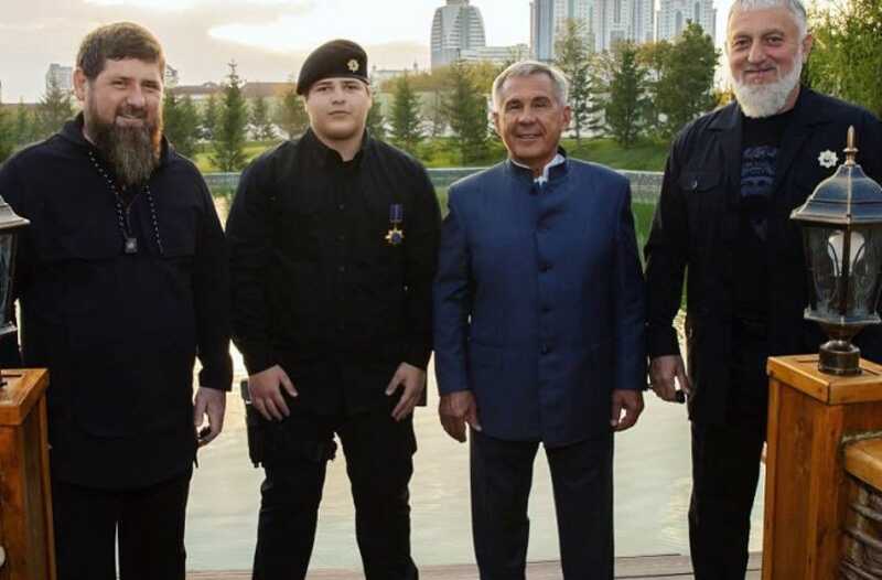 Сына Кадырова снова наградили