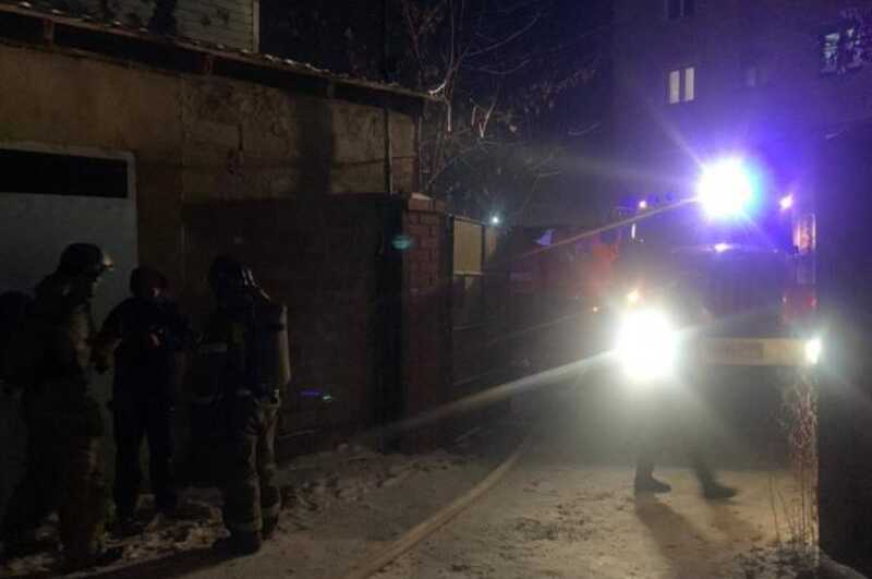 В Усолье из-за майнинга сгорел гараж