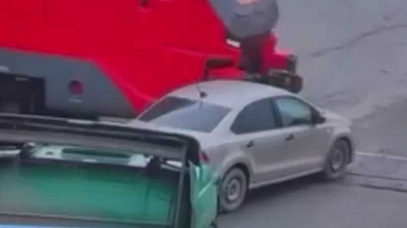 На Урале поезд скрылся с места аварии