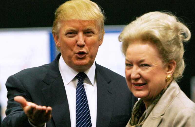 Умерла старшая сестра Дональда Трампа